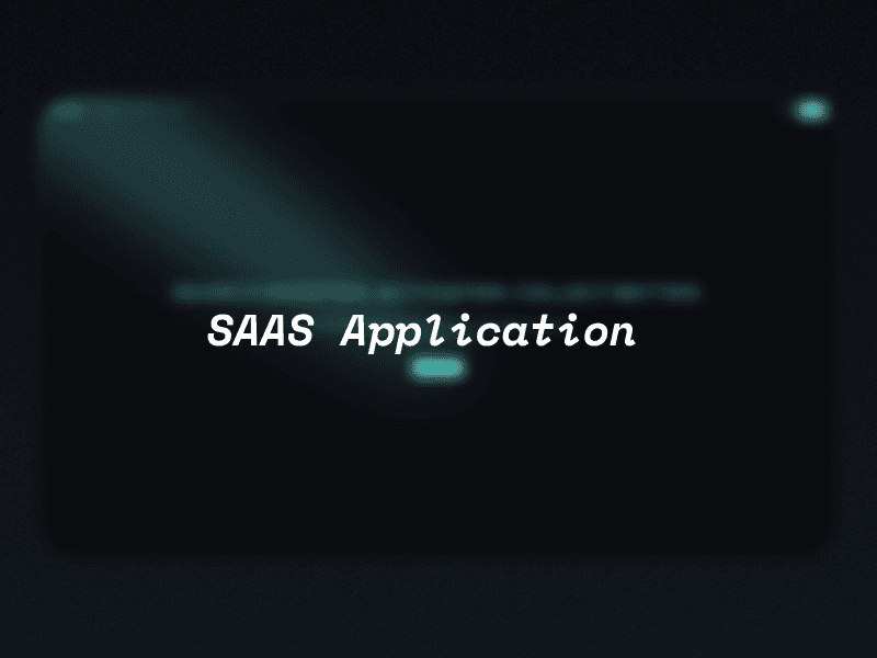 SaaS Application (NDA)